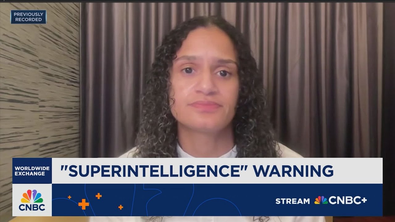 X. Eyeé speaking about AI on CNBC
